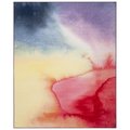 Safavieh 8 x 10 ft. Large Rectangle Paint Brush Power Loomed Rug, Fuchsia and Yellow PTB118A-8